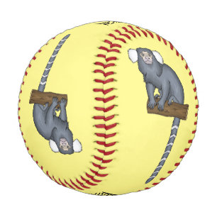 Balle De Baseball Illustration marmoset commune