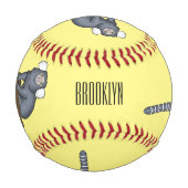 Balle De Baseball Illustration marmoset commune (Devant)