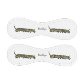 Balle De Baseball Illustration Monarch caterpillar (Panneaux)