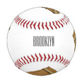 Balle De Baseball Illustration Pan flûte / panpipes (Devant)