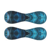 Balle De Baseball Impression abstraite bleue et noire (Panneaux)