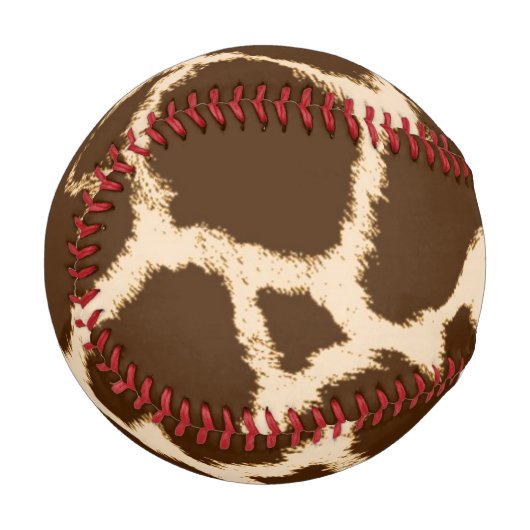 Balle De Baseball Impression de girafe (Dos Droite)