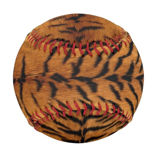 Balle De Baseball Impression de la peau de tigre (Devant)