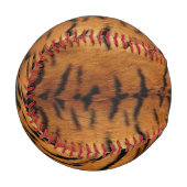 Balle De Baseball Impression de la peau de tigre (Devant Gauche)