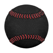 Balle De Baseball Impression de peau de serpent noir (Dos)