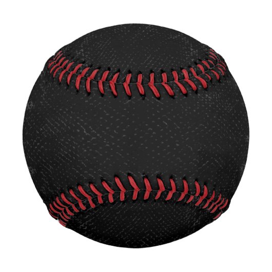 Balle De Baseball Impression de peau de serpent noir (Devant)