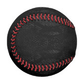 Balle De Baseball Impression de peau de serpent noir (Devant Gauche)