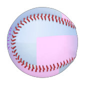 Balle De Baseball Impression dégradé rose et bleu (Devant Gauche)