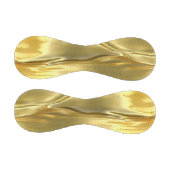 Balle De Baseball Impression numérique Liquide Gold (Panneaux)