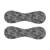 Balle De Baseball Imprimante noire Glam Silver (Panneaux)