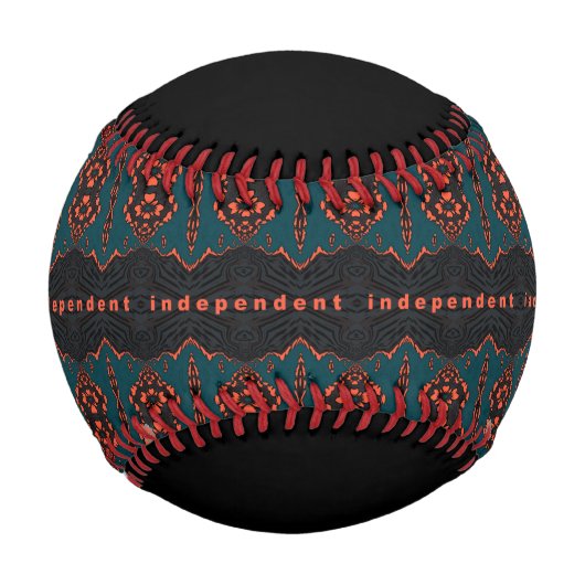Balle De Baseball Indépendant et fier (Devant)
