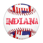 BALLE DE BASEBALL INDIANA (Dos)