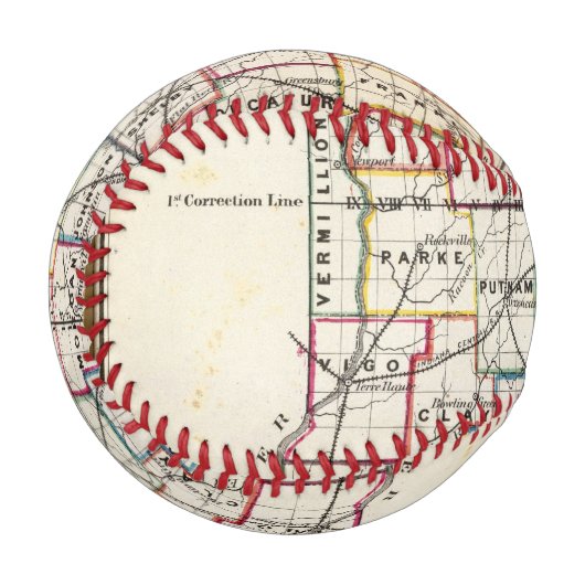 Balle De Baseball Indiana 2 (Devant Gauche)