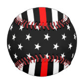 Balle De Baseball Indicateur de ligne rouge mince (Dos)