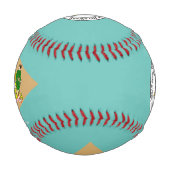 Balle De Baseball Indicateur du Delaware (Dos)