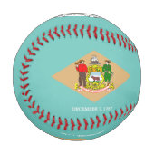 Balle De Baseball Indicateur du Delaware (Devant Gauche)