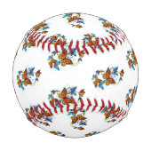 Balle De Baseball Infini de papillons monarques (Dos)