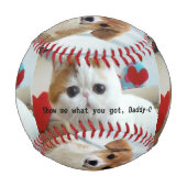 Balle De Baseball Innocent Puppy et Kitten Baseball (Devant)