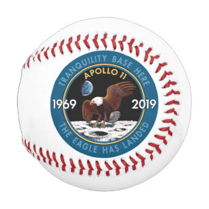 Balle De Baseball Insigne de mission du 50e anniversaire d'Apollo 11