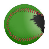Balle De Baseball Irish Skeleton Clown Green (Devant Gauche)