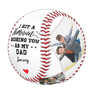 Balle De Baseball J'Ai Frappé Homerun Et Je T'Ai Classé Comme Mon Pè