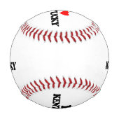 BALLE DE BASEBALL J'AIME KENTUCKY (Dos)
