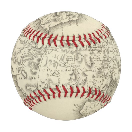 Balle De Baseball Jamaïque 3 (Devant)