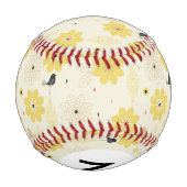 Balle De Baseball Jardin d'oiseaux de Monogram (Dos)