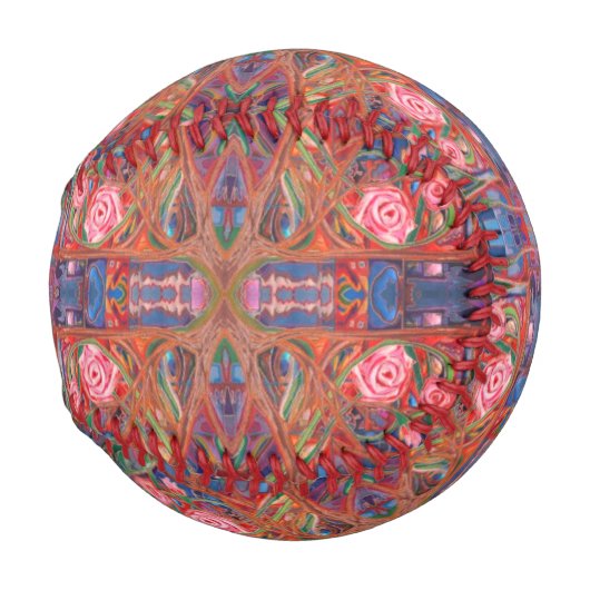 Balle De Baseball Jardin rose (Devant Droite)