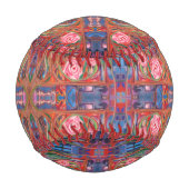 Balle De Baseball Jardin rose (Dos)