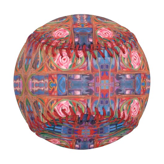 Balle De Baseball Jardin rose (Dos)