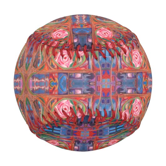 Balle De Baseball Jardin rose (Devant)