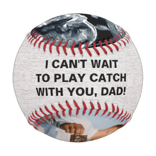 BALLE DE BASEBALL JE N'ARRIVE PAS À ATTENDRE DE JOUER AU CATCH AVEC