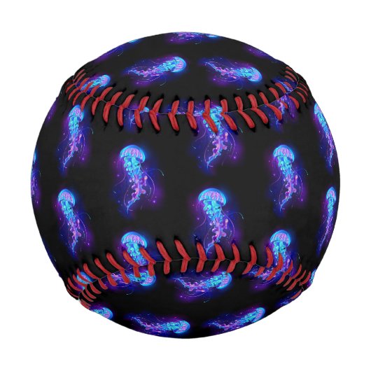 Balle De Baseball Jellyfish éclatante couleur (Devant)