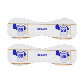 Balle De Baseball Jersey de baseball bleu et blanc personnalisé (Panneaux)