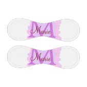 Balle De Baseball jeté simple minimal ajouter nom monogramme rose ro (Panneaux)