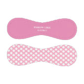 Balle De Baseball Jeter comme une fille de baseball rose (Panneaux)