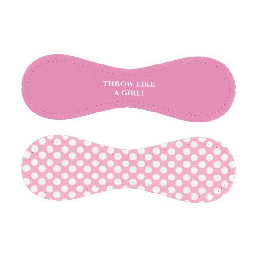 Balle De Baseball Jeter comme une fille de baseball rose (Panneaux)