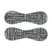Balle De Baseball Jeu de baseball Chalkboard Mots Baseball (Panneaux)