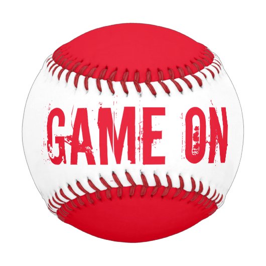 Balle De Baseball Jeu De Baseball Sur (Devant)