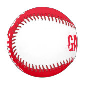 Balle De Baseball Jeu De Baseball Sur (Devant Gauche)