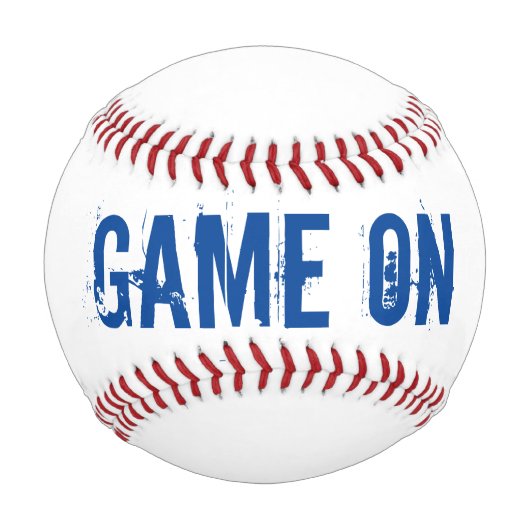 Balle De Baseball Jeu De Baseball Sur Baseball (Devant)