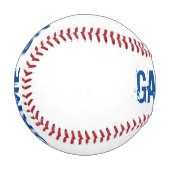 Balle De Baseball Jeu De Baseball Sur Baseball (Devant Gauche)