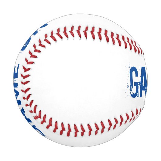 Balle De Baseball Jeu De Baseball Sur Baseball (Devant Gauche)