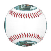 Balle De Baseball Jeune camp d'été île cabine avec panneau personnal (Dos)