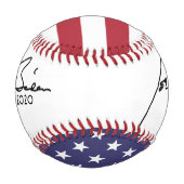 Balle De Baseball Joe Biden Pour Président 2020 Autograph Baseball (Devant)