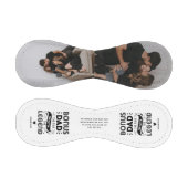 Balle De Baseball Joli Bonus Papa Citation & 2x Photo (Panneaux)