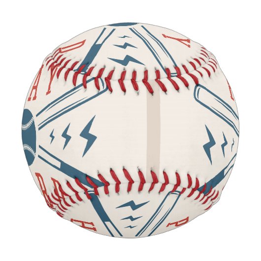 Balle De Baseball Jouer dur (Dos)