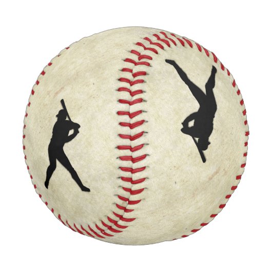Balle De Baseball Joueurs de baseball Pitcher et Batter (Angle)