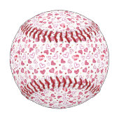 Balle De Baseball Jour de Valentine (Devant)